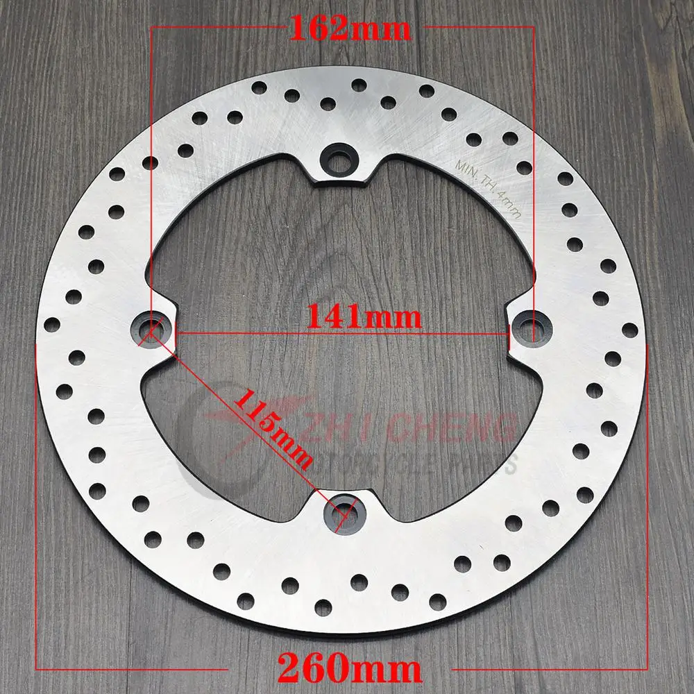 Rear Brake Disc Rotor For Suzuki V-Strom Traveller ABS DL650 2007- DL 650 DL1000 V-Strom 2002-2011 DL 1000 ABS 2014-