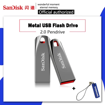 

Original Sandisk USB Flash Drive 32 64 16 GB Pendrive 64gb 32gb 16gb Pen Drive 2.0 USB Stick Disk on Key Memory for Phone