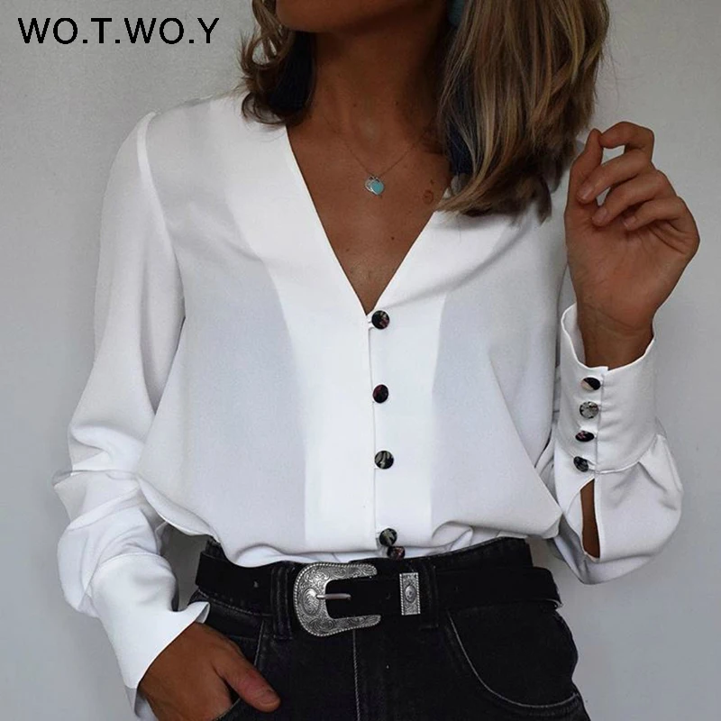 White Blouse Women