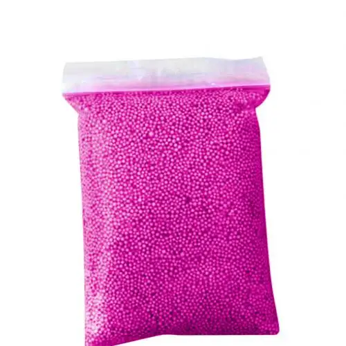 20 г карамельный цвет Снежная грязь пушистая пена слизи глина DIY ремесло игрушка смешной безопасный подарок - Цвет: Dark Pink