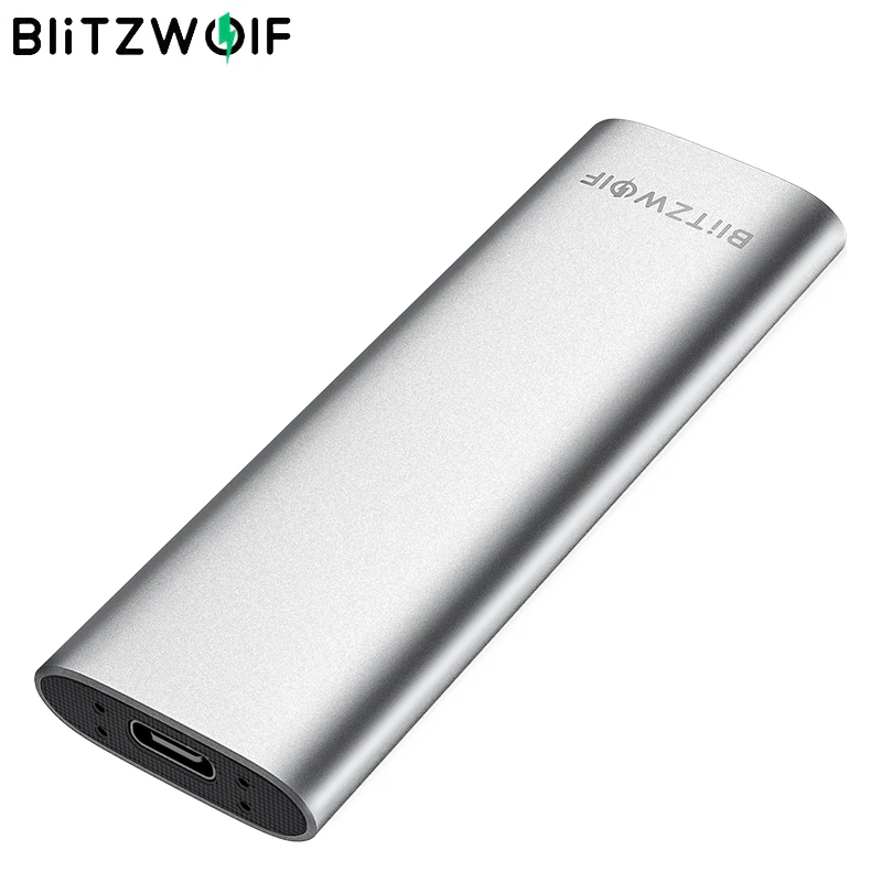 Высокоскоростной жесткий диск BlitzWolf SSD 256 ГБ 512 USB 3 1 порт Type-C Твердотельный