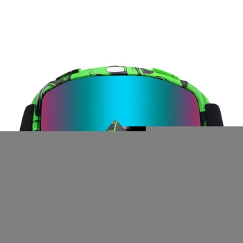 

Multi-Colors Snow Snowboard Eyewear Anti-sand Windproof Ski Goggles Practical Breathable Skiing Protective Glasses