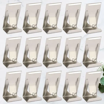 

100PCS/Set Picture Photo Frame Clip Picture Hangers Picture Hanging Hooks for Picture Frame Hanging (Silver)