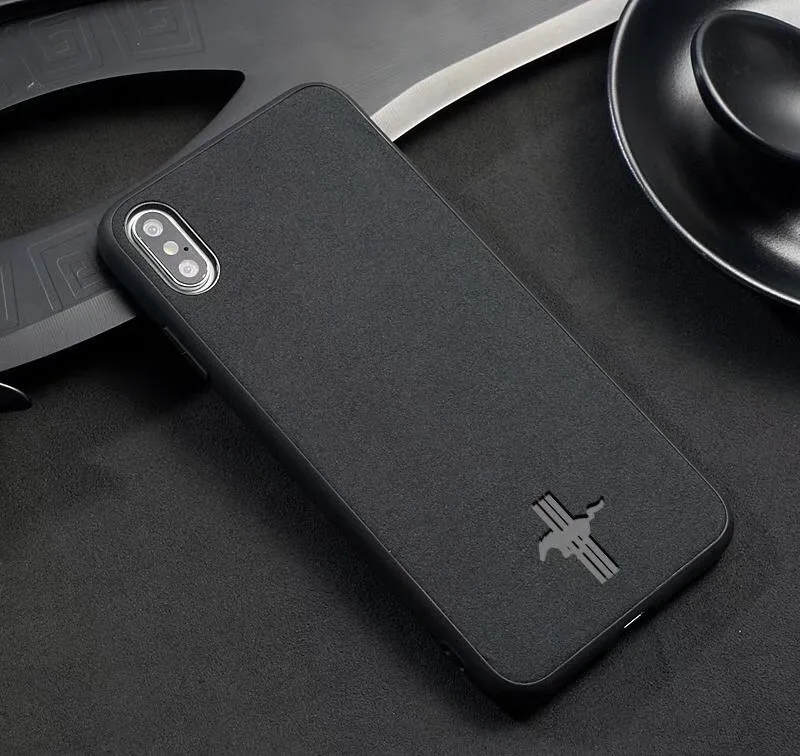 Замшевый мягкий чехол для iPhone 6, 6 S, 7, 8 plus, X, XR, XS MAX, Роскошный чехол для автомобиля, кожаный чехол
