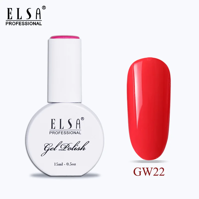 GW72 Elsa 15 мл УФ-гель для ногтей Топ УФ светодиодный Гель-лак для ногтей Гибридный 120 цветов впитывающий Гель-лак для ногтей - Цвет: GW72