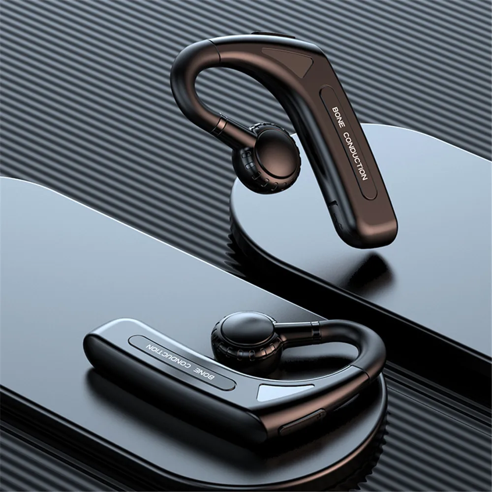 Наушники с костной проводимостью Беспроводная Bluetooth-совместимая Спортивная