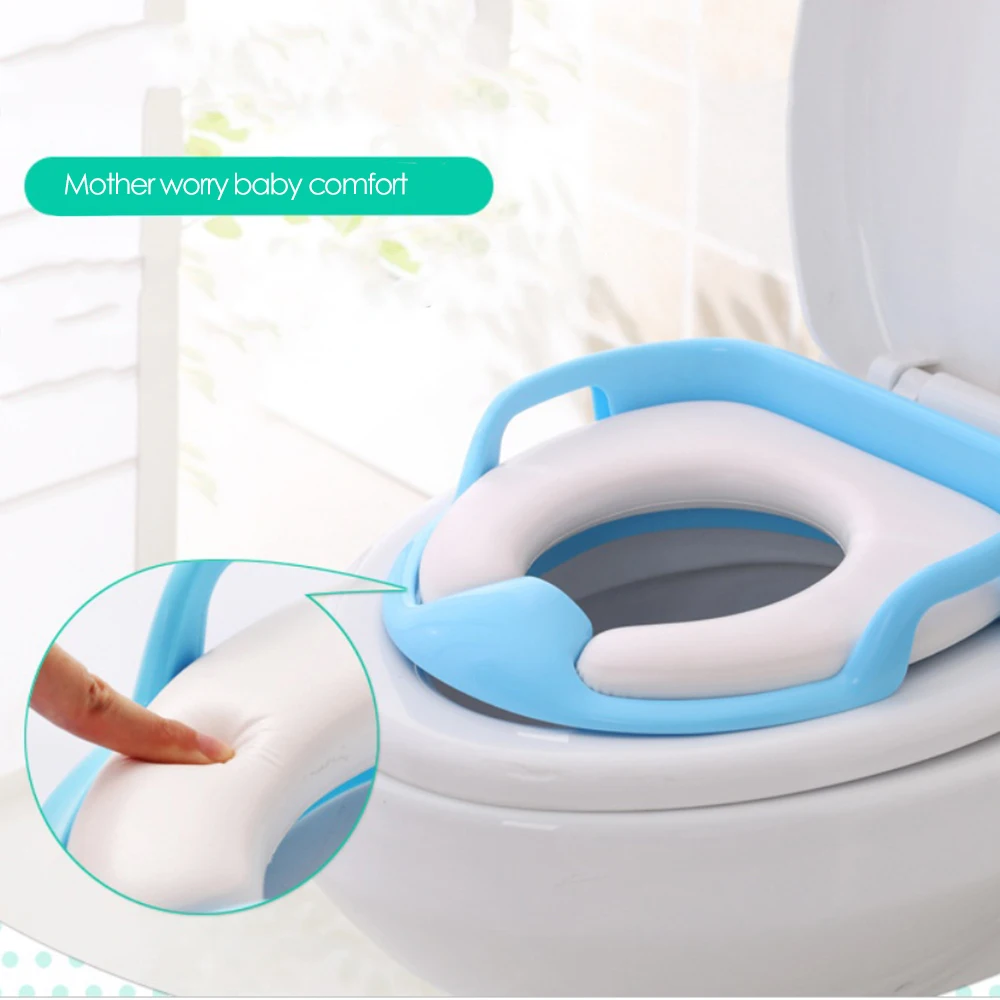 Children's Toilet Seat Cover Pad Baby Toilet Baby Potty Infant Training Seat Kids Toilet Convenient Child Daily Necessities