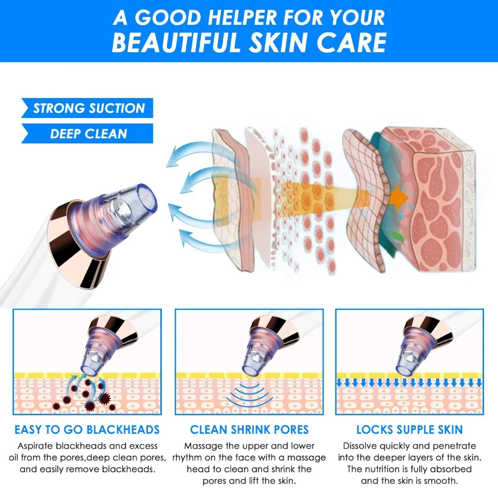 Blackhead Remover Pore Vacuum 6