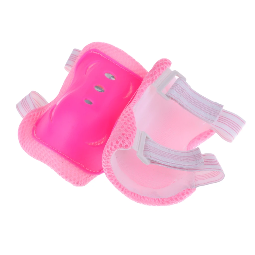 Kids Child Roller Skating Knee Elbow Wrist Pad Protective Gear Sets