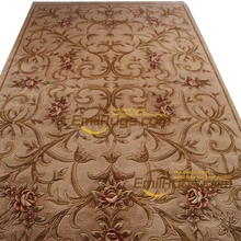 Египетский ковер Европейский толстый и плюшевый цветочный трельяж дизайн круговой бытовой украшает спальню