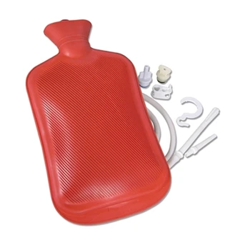 

RERO Water Bottle Combination Enema Bag Douche System Bottle Cleaner Shower Silicone Cleaning Washing Bag 2000ml