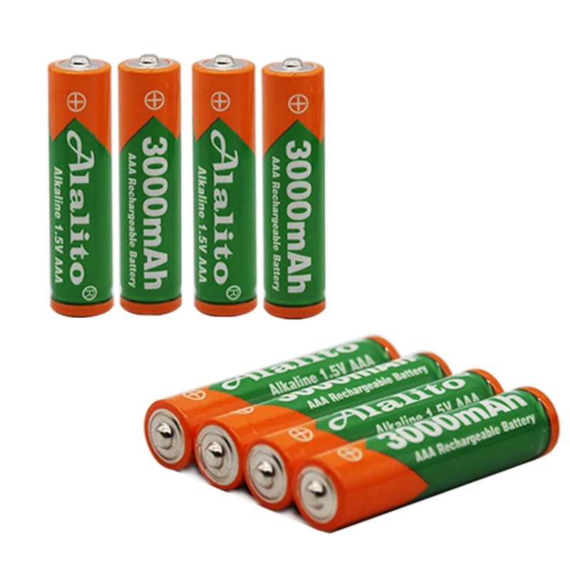 Новый бренд 3000mah 1 5 V AAA щелочная батарея аккумуляторная для дистанционного