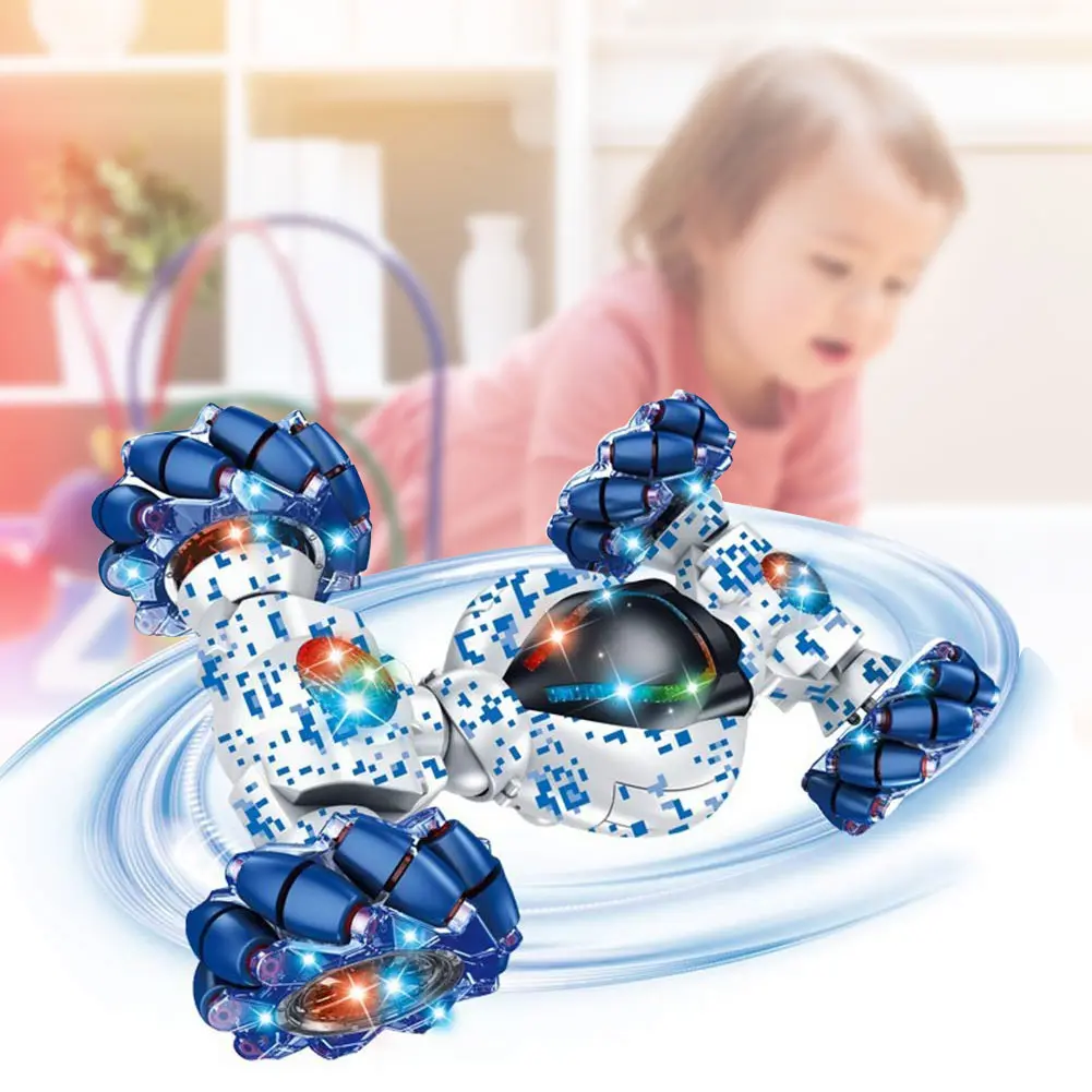 

High Quality Stunt RC Car Toy Gesture Sensing Twisting Vehicle Gifts with Light Sound Music