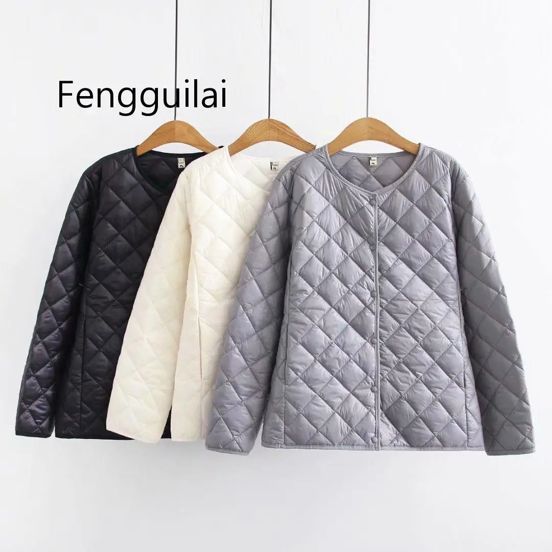 FENGGUILAI 2019 осень зима серые черные повседневные парки 4XL Женская одежда большого