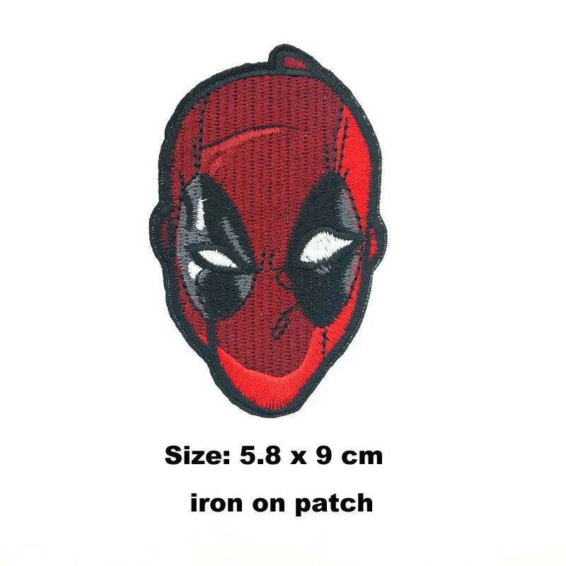 IRON ON PATCH Максимальное усилие дэдпул мотивационная боевая экипировка Rucking тактическая нашивка дэдпул выглядит как потрясающая нашивка аппликация значок - Цвет: IRON ON PATCH