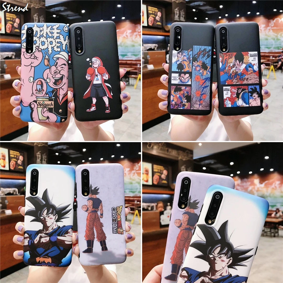 Чехол для телефона с рисунком Popeye Dragon Ball Son GoKu huawei P20 P30 Pro Nova 3 3i mate 20 4 Lite матовый