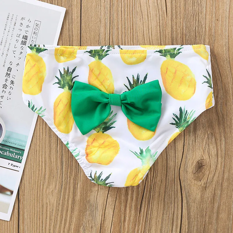 Летний купальный костюм для маленьких девочек пляжная одежда купальники зеленый