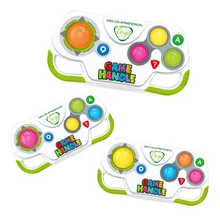 

New Arrival Simple Dimple Sensory Game Controller Fidget Toys Push Pop Bubble Game Handle Stress Relief Toys For Kids Adults