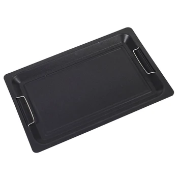 

1 Pc 45x30CM BBQ Grill Pan Large Square Barbecue Frying Pan Cookware Pan Barbecue Plate Tool for Picnic
