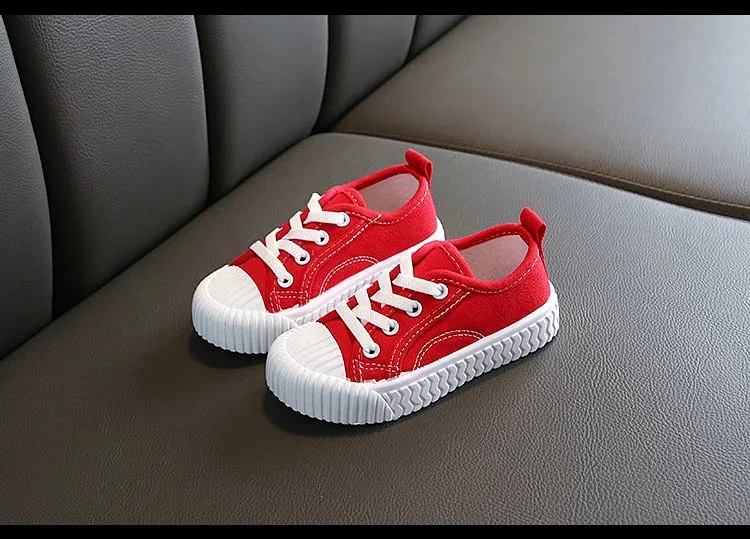 Chaussures En Toile Pour Bebes Baskets Blanches Pour Enfants Baskets Noires Unisexes Rouges Pour Garcons Et Filles 3t 14t Aliexpress Mere Et Enfant