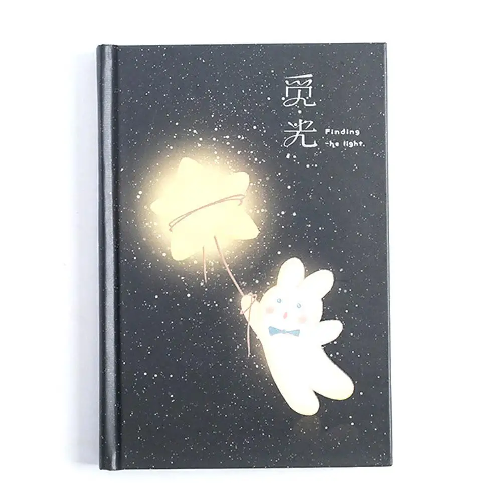 Moonlight notebook A5 креативный светящийся блокнот ручная роспись блокнот в твердом переплете