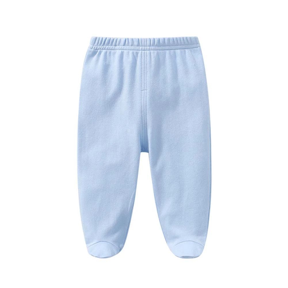 cotton footed pants