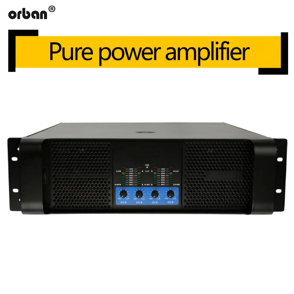 

Professional power amplifier IT8000 1000W pure post-stage amplifier ktv sound stage 3U