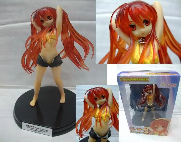 Экшн-фигурка Sunny Shakugan Shana Sweet Yellow Version ПВХ 17 см Коллекционная модель подарочные