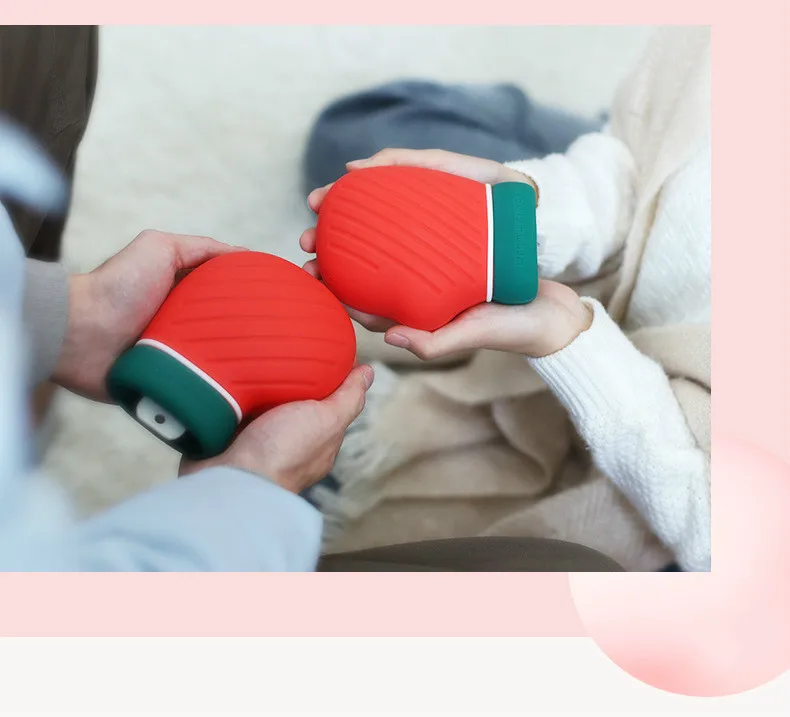 Christmas Sock Glove Shape Hand Warm Winter Hot Water Bag Portable Pocket Girls Hot Water Bottles Christmas Gift for Children