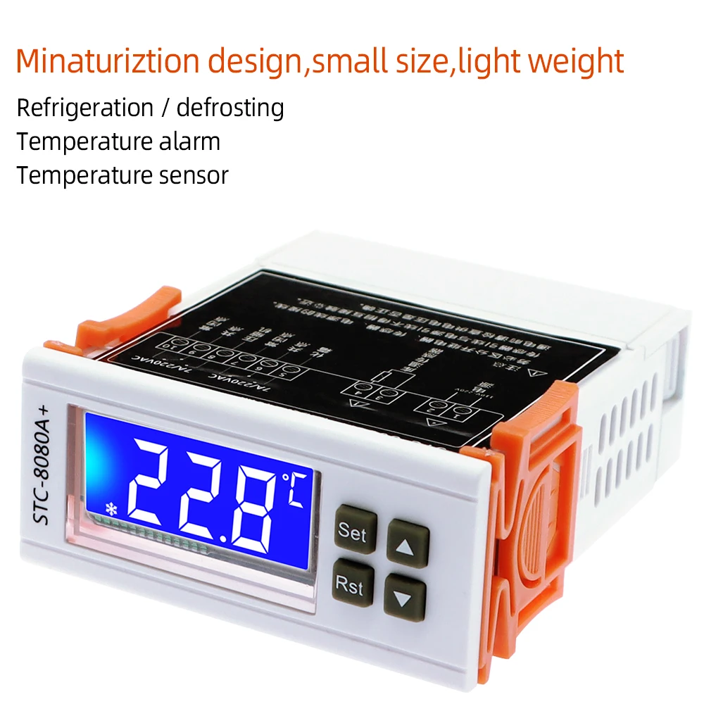 220v temporizador automatico descongelamento termostato inteligente funcao alarme 40 desconto 02