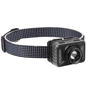 

XHP50 Head Light Lamp Sensor Headlights Chest Running Lights Built-in Battery Glare Waterproof Lantern