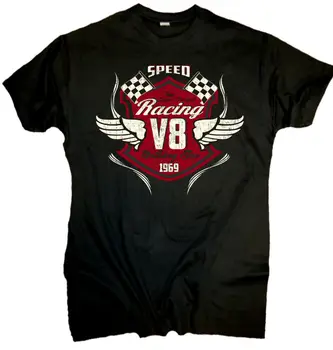 

Light Motors Speed v8 Nothing Else Mens T-Shirt US Muscle Car Oldschool Men- show original title