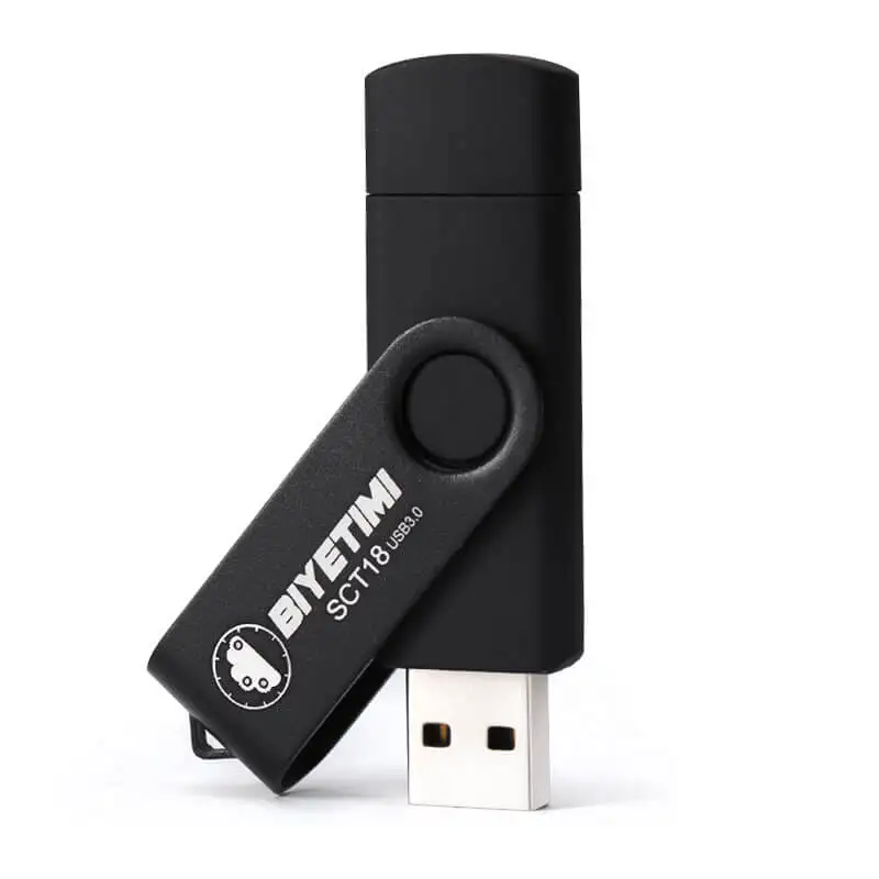 Biyetimi Usb 3,0 OTG USB флэш-накопитель для смартфона/ПК 64 ГБ 32 ГБ 16 ГБ 8 ГБ 128 ГБ Флэшка высокоскоростная ручка-накопитель пакет