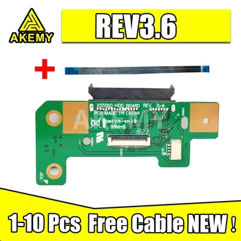 

1-10 pcs For Asus X555L X555LD Laptop HDD Hard Disk Drive Board X555LD REV:3.6 100% Tested Fast Ship Free Cable