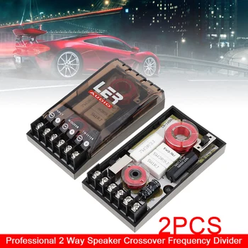 

100W 2 Way Frequency Divider Audio Speaker Crossover Treble Midrange Bass Independent Crossover Speaker Filter Frequency Divider