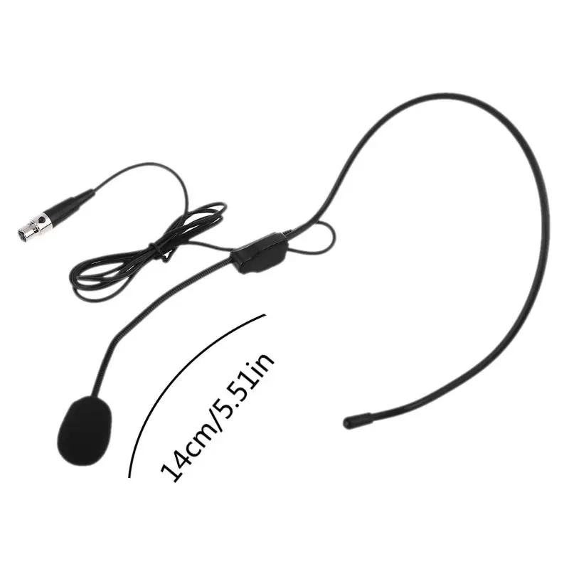 XLR 3 контактный микрофон головной убор руководство конденсаторный для