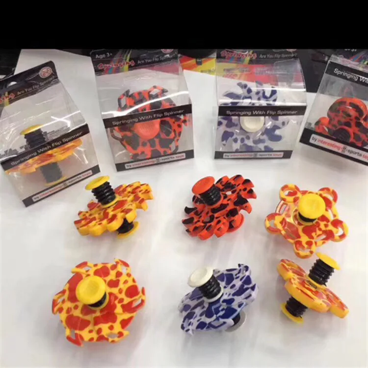 Стиль Фэнтези круто эластичность Spinner Bounce Спиннер Весна Спиннер между вашей фигуры спин Давление Снижение Игрушка