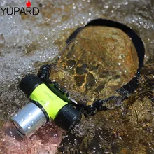 YUPARD 18650 батарея или 3x AAA XM-L2 T6 led белый желтый свет 30 м Diver лампа для дайвинга фонарик водонепроницаемый открытый