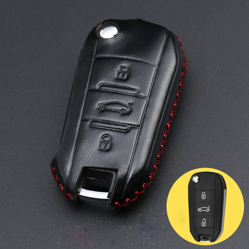 Чехол для ключей Citroen C3-XR 190THP C-Elysee Remodel чехол для ключей 3 кнопки кожаный чехол для ключей автомобиля защитные аксессуары