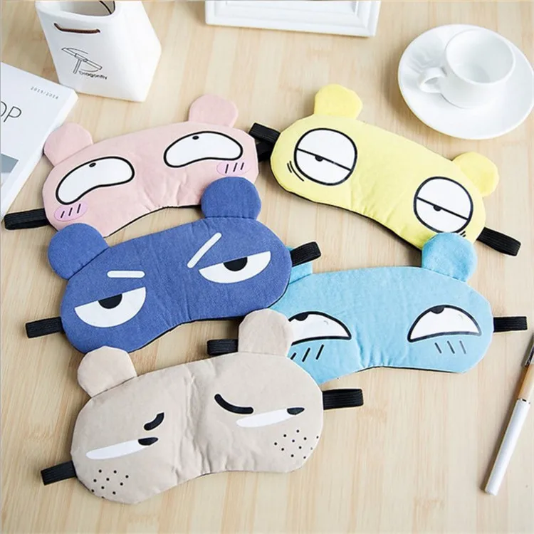 

Cartoon Cute Ice Compress Sleep Shade Ice Bag Eye Mask Cold Breathable Protection Eye Patch Mitigate Eyes Fatigue Send Earplug