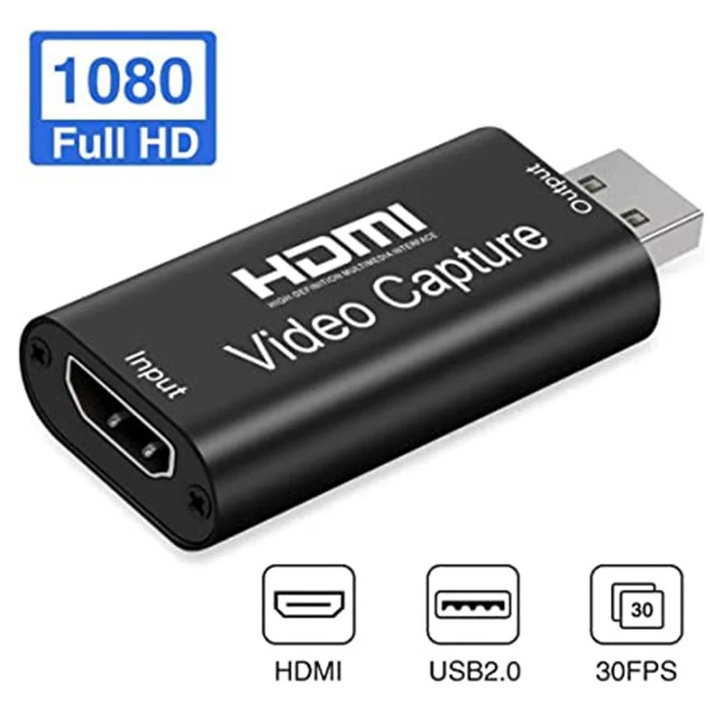 

4K Video USB 2.0/3.0 capture HDMI card Video Grabber Record Box for PS4 Capture Card 1080P HD Recorder Game/Video Live Streaming