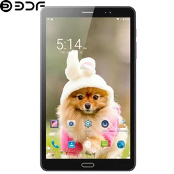 BDF – tablette Pc de 8 pouces, Android 7.0, Quad Core, Google Play, 3G, appels téléphoniques, WiFi, Bluetooth, double carte SIM 