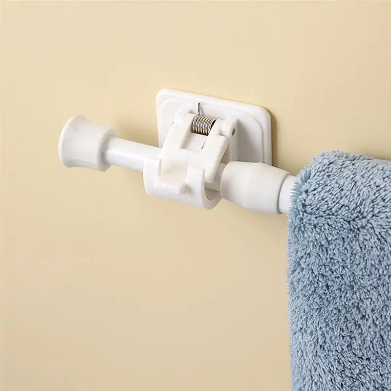 Multi Purpose Spring Loaded Extendable Sticks Telescopic Net Voile Tension Curtain Rail Pole Net Rods Curtain Telescopic Pole curtain rod