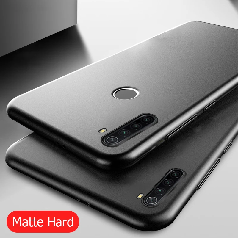 

For Xiaomi Redmi Note 8 Pro Case Hard Matte Slim Back Cover on for Xiomi Xiaomi Redmi Note 8 Note8 Shockproof Phone Coque Fundas