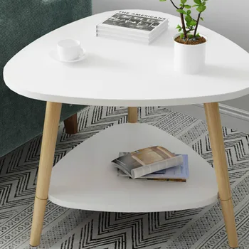 

Modern coffee table home small apartment living room creative side several bedroom sitting on the floor mini round tableLX110403