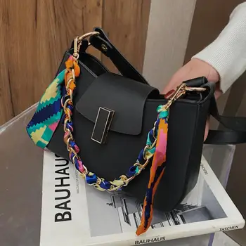 

Vintage Platz Achselhöhle tasche 2020 Mode Neue Hohe qualität Matte PU Leder frauen Designer Handtasche Band Schulter Messenger