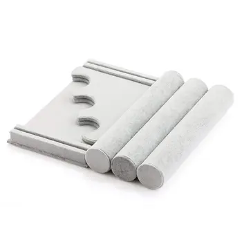 

Triple Tier Removable Round Jewelry Stand Holder Bracelet Necklace Watch Display Stand Velvet Storage Shelf 1pcs