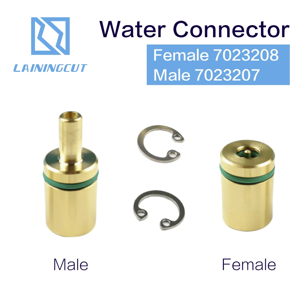 

LSKCSH high quality bystronic Laser water Connector Male 7023207/Female 7023208 Laser consumables For Head spare parts OEM
