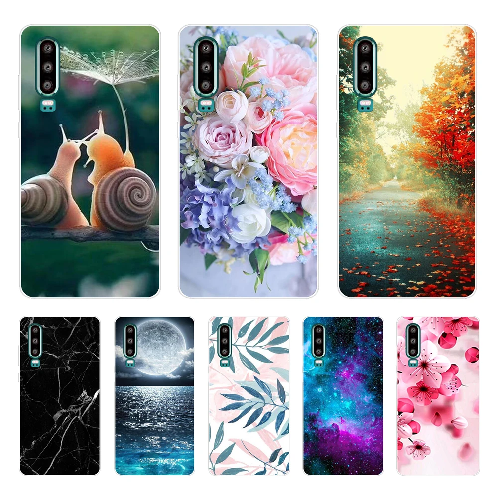 Per Huawei P30 Pro Custodia Huawei P30Pro Custodia Morbida In Silicone Tpu Cover Telefono Su Huawei P30 Pro Vog-L29 Ele-L29 P 30 Lite Paraurti