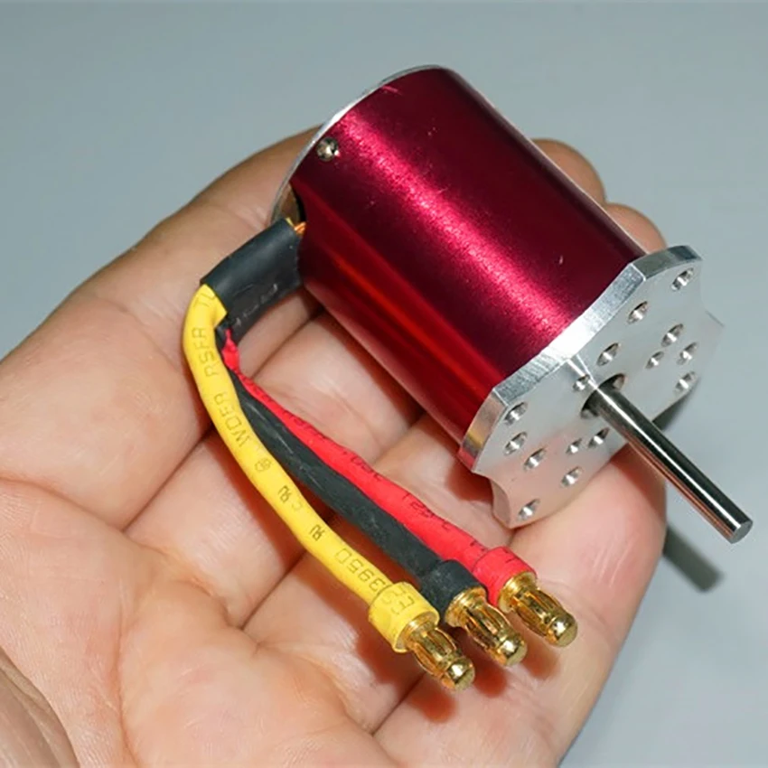 

1PC Long Shaft Inner Rotor Brushless Motor Toy Model Car/Ship High Speed 5000-6000KV Motor Without Brush NEW
